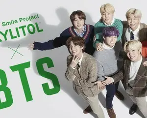 ロッテオンラインショップオリジナル　BTSデザイン「キシリトールガム BTS Smileギフトボックス」発売！