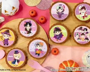 BTSのキャラクター「TinyTAN」のタルトが登場！ ハロウィンコスチュームに身を包んだ 全8種の描き起こしデザイン！
