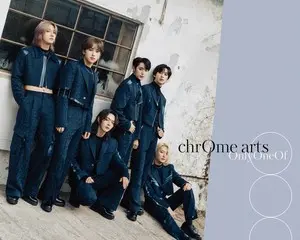 K-POPボーイズグループOnlyOneOf 日本１stミニアルバム「chrOme arts（クロム・アーツ） 」のジャケット写真を公開！本日24時よりMusicVideo公開&先行配信もスタート！