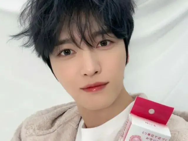 ジェジュン、ピンクもよく似合う…オーラル美容 ブランドMiiSのアンバサダーとして活動