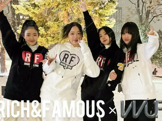 MARK & LONAと韓国発のガールズユニットVVUP（ビビアップ）がコラボレーション！キュートでエッジの効いた5アイテムが1月24日(金)から発売開始