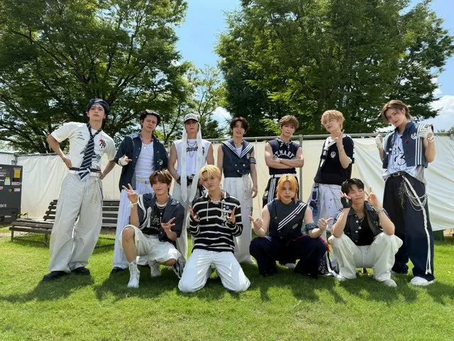 “INI”(アイエヌアイ)  「SUMMER SONIC 2025」大阪公演 トップバッターとして夏らしさ全開の熱いステージに!