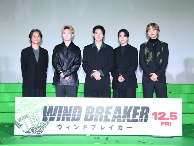 『WIND BREAKER／ウィンドブレイカー』キックオフイベント〜強風のなか水上恒司、木戸大聖、綱啓永、JUNON（BE:FIRST）が登場！本作初となるイベントに会場大熱狂！