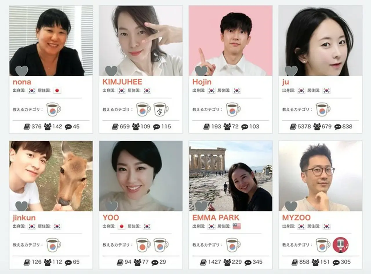 人気韓国語講師の皆さん