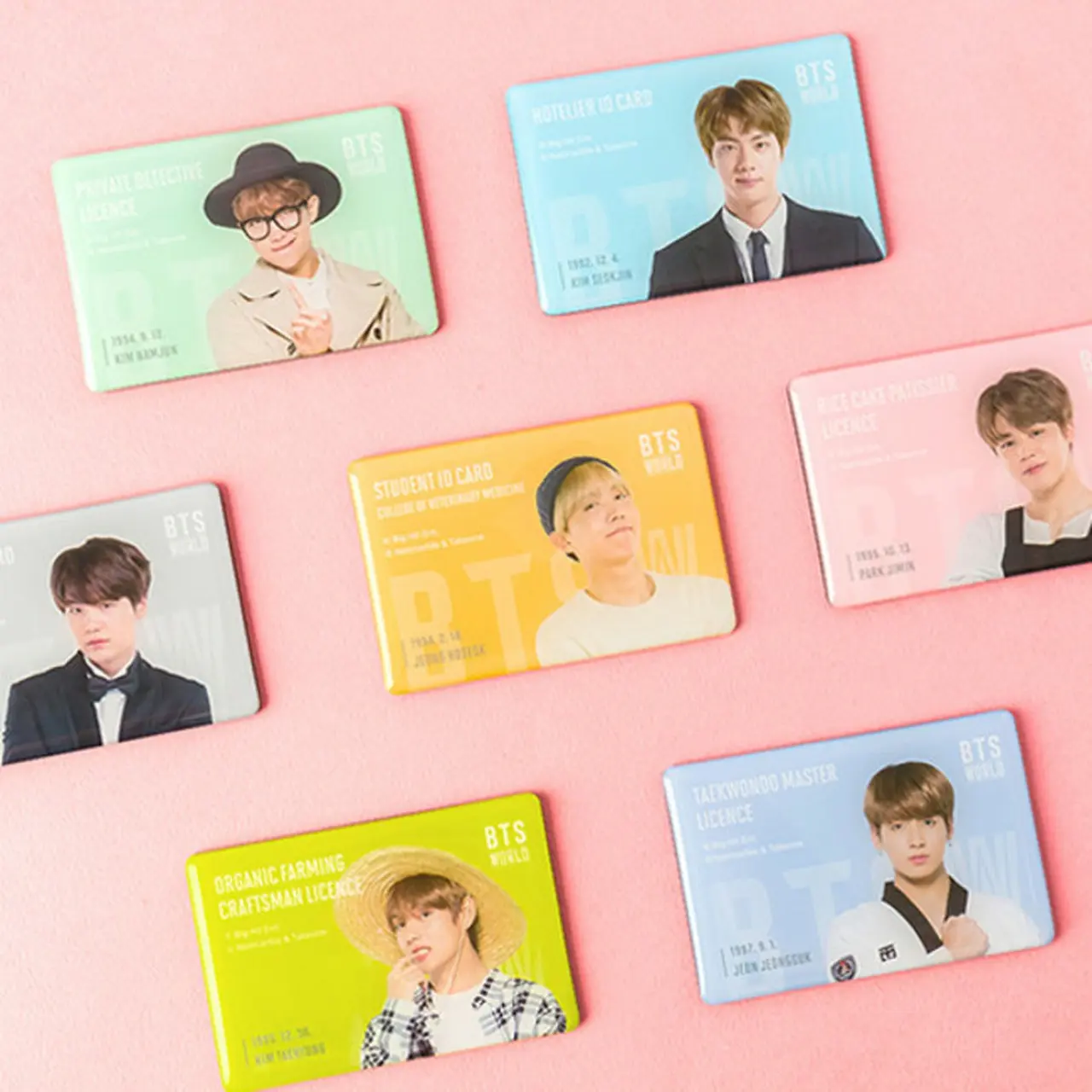ID マグネット(全7種) ¥1,210(税込)