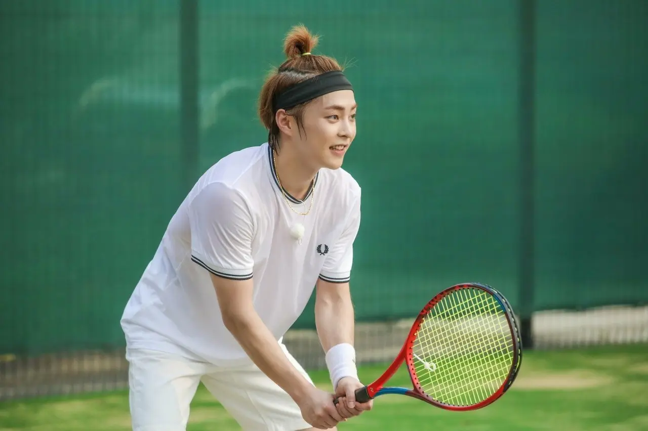 EXOシウミンの明日はテニス王 © skyTV All rights reserved