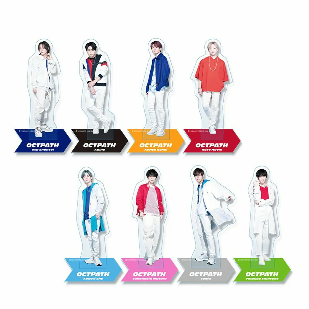 アクリルスタンド(全8種/約12cm)