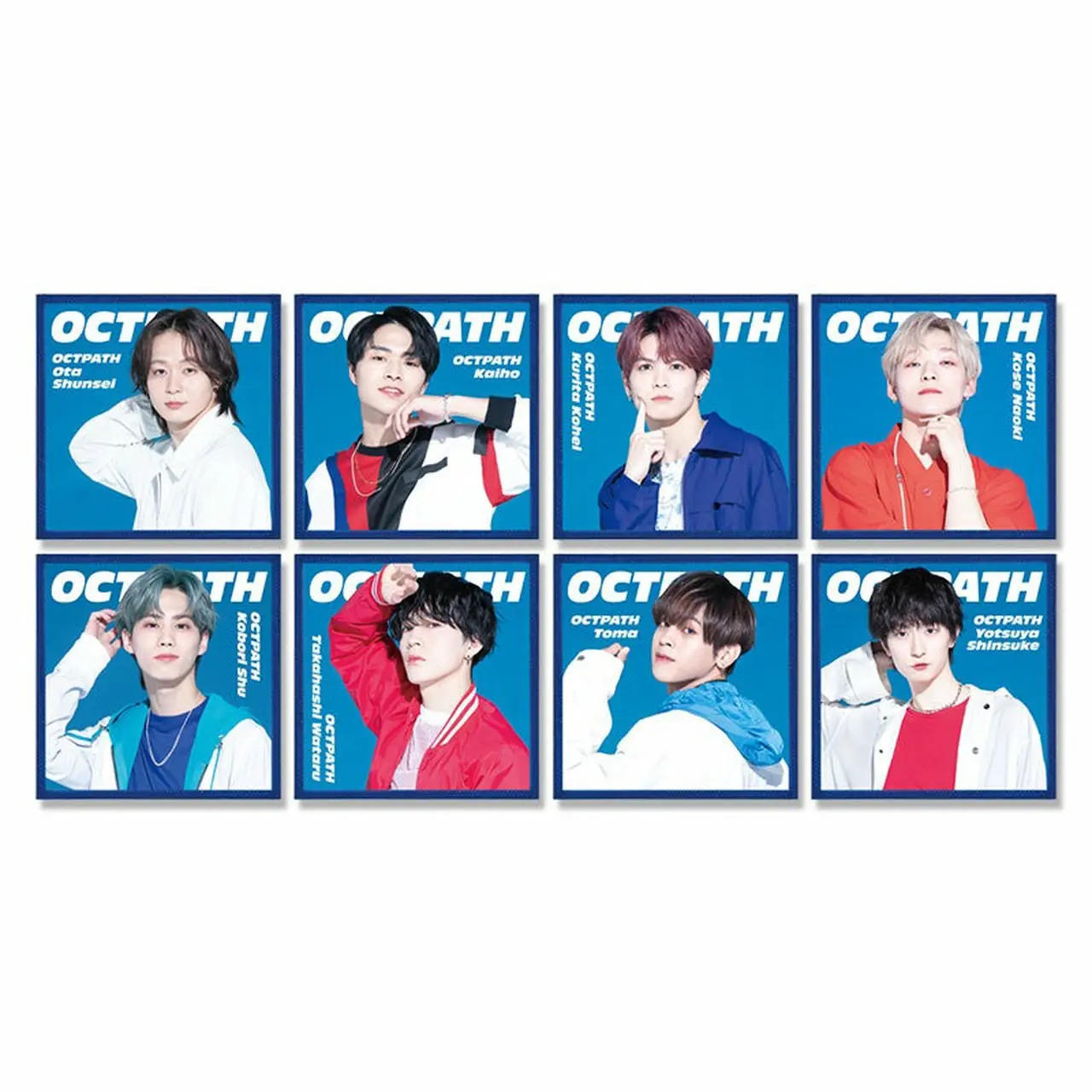 ハンドタオル(全8種/約18cm)