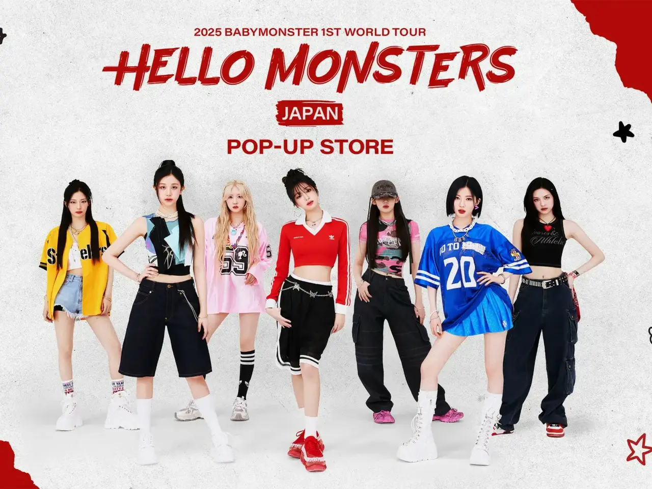 BABYMONSTER １周年アニバーサリー ポップアップ トレカ７枚セットD BABYMONSTER 1周年アニバーサリー YG限定 トレカ 7枚セットD