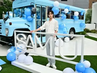 【イベントレポ】ブランドアンバサダー・&TEAMのKがひと足先に“入学”！　韓国スキンケアブランド「SAM'U（サミュ）」大規模POPUP STOREが表参道に登場！