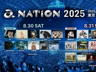 「a-nation 2025」第三弾出演アーティストにTREASURE、NCT WISH、Hey! Say! JUMPが決定