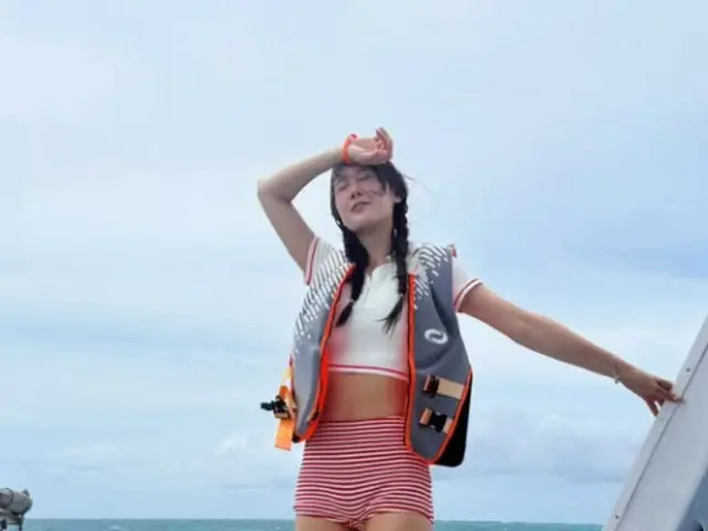 元「SISTER」ソユ、水着姿披露…10キロ減量したビジュアル