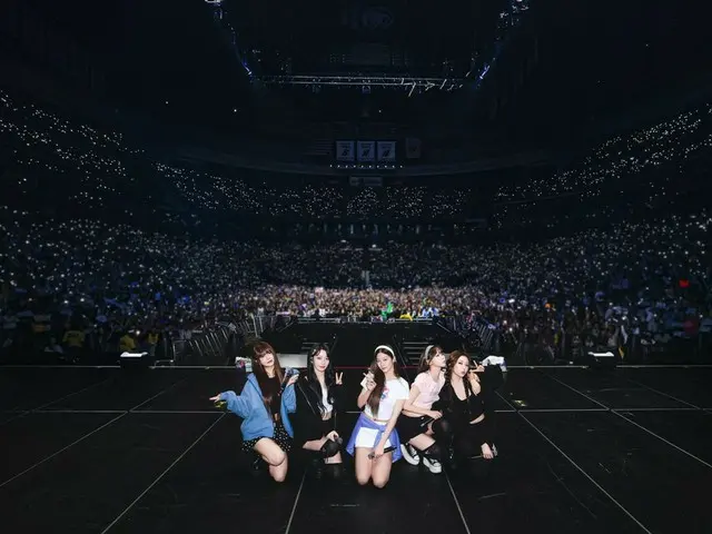 「LE SSERAFIM」、北米ツアー初日に電撃発表…「10月にカムバック」宣言