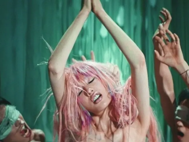 ナナ（AFTER SCHOOL）、ピンクヘアの衝撃ビジュアル…「GOD」MVティーザー第2弾公開