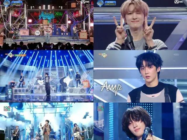 “FNC新人”「AxMxP」、デビュー初週活動を大盛況終了…完成型バンドの存在感アピール