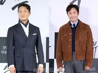 映画「ボス」チョ・ウジン、広報日程で8キロやせた…「イ・ビョンホン先輩の作品と同時期公開なんて感無量」