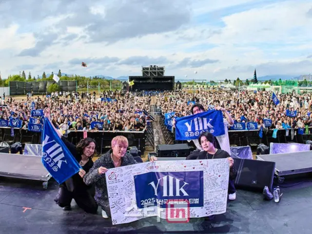 “23年ぶり再結成”日韓混合バンド「Y2K」、ロックフェスティバルの舞台に立つ