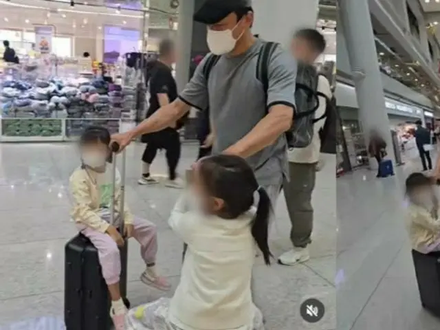 J.Y.Park、娘2人と日本へ…秋夕あいさつ