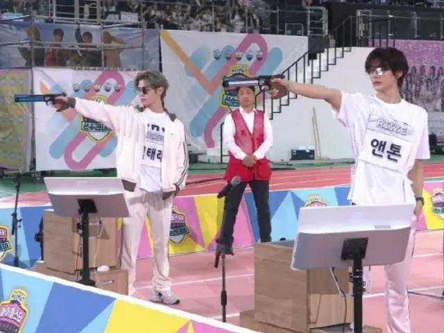 「ZEROBASEONE」対「RIIZE」、ライフル射撃の勝者は？…「2025アイドル陸上」第1部、本日（6日）放送