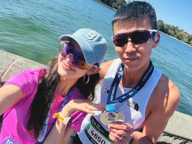 「NewJeans」ダニエル、ランニングで胸中を吐露…「ファンに感謝」