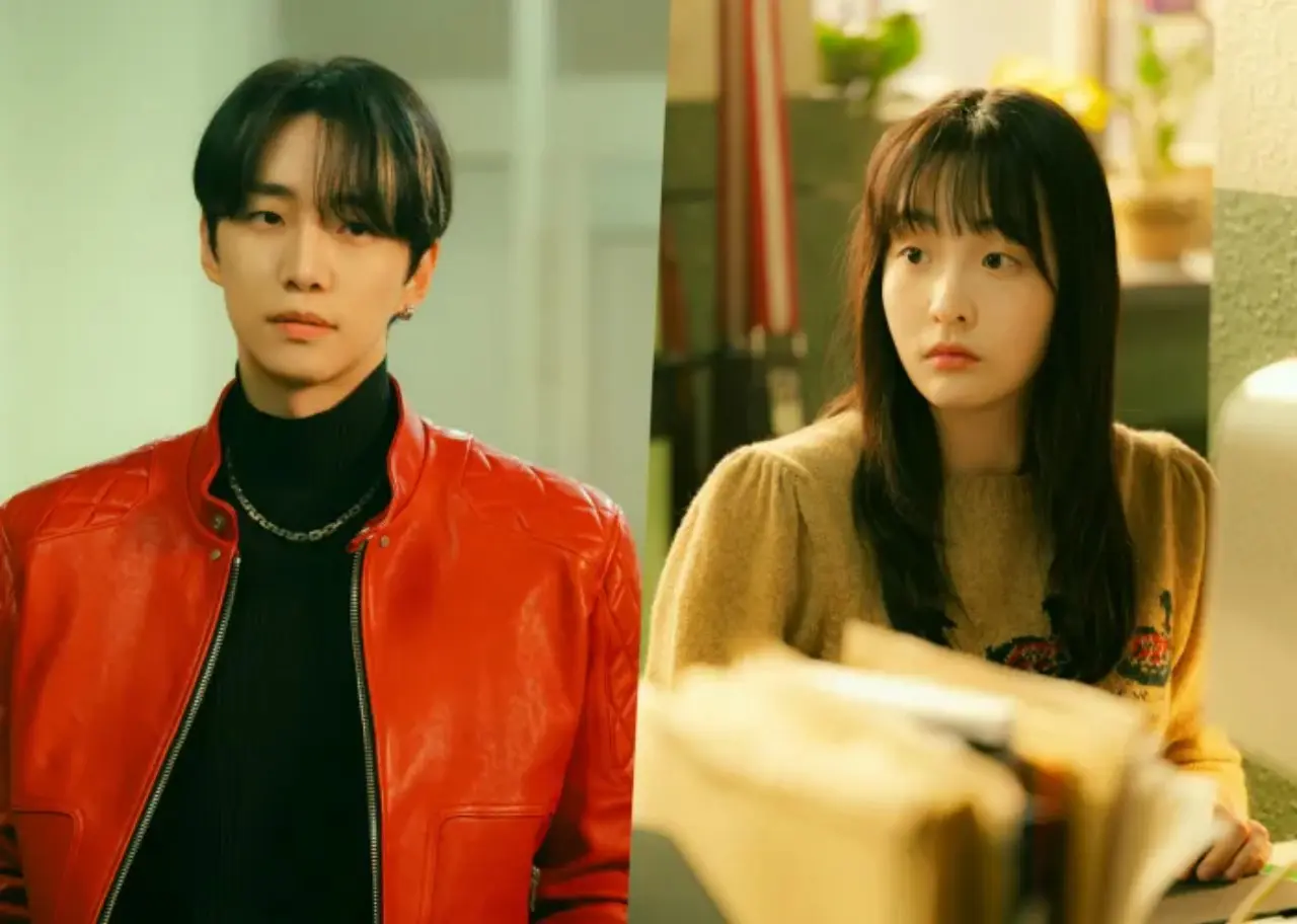 イ・ジュノ／キム・ミンハ　サイン　写真　韓国ドラマ　テプン商事　Netflix 韓国ドラマ「テプン商事」Netflix イ・ジュノ キム・ミンハ キャスト