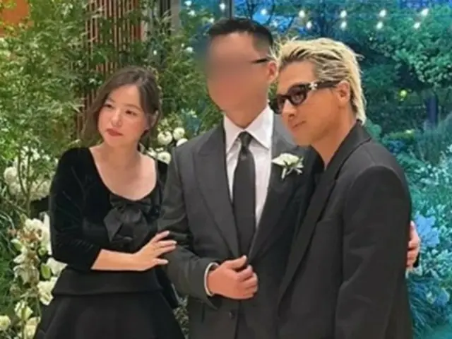 「BIGBANG」SOL&“門外不出”女優ミン・ヒョリン、知人の結婚式でサプライズ近況をキャッチ