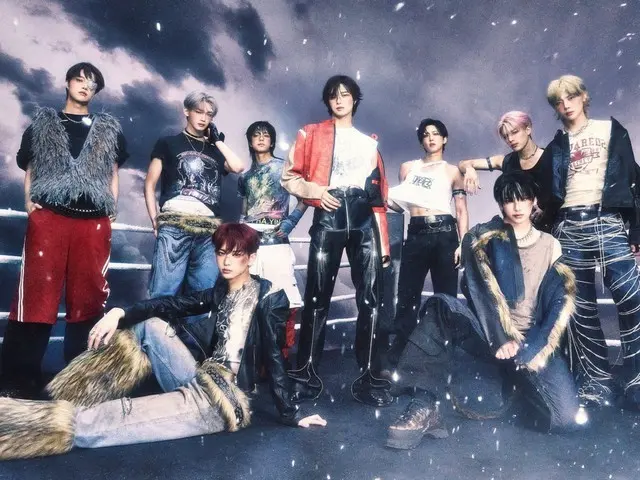 “韓国デビュー”「&TEAM」、決意に満ちた目つき…ファイトクラブに入った9人のメンバー