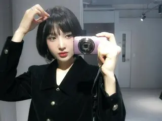「Red Velvet」ジョイ、バッサリ「ボブヘア」…もっと若く見えるね