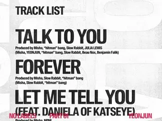 「TOMORROW X TOGETHER」ヨンジュン、1stソロアルバムのタイトル曲は「Talk to You」…K-POP代表ダンサーの底力