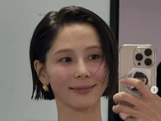 キム・ナヨン、MY Qと再婚後の笑顔公開