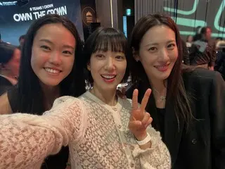女優パク・シネ、ボブヘアの女神…グレース・キム＆スヒョンと3ショット