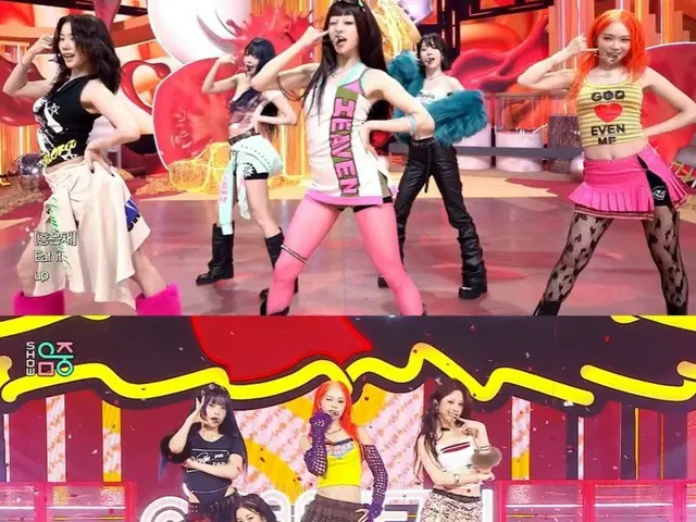 「LE SSERAFIM」、「見る楽しみ」あふれるステージでK-POP界に風味を添える