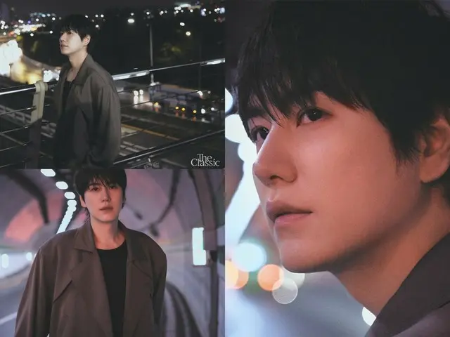 「SUPER JUNIOR」キュヒョン、EP「The Classic」Afterglowバージョンのコンセプトフォト…夜空を照らす感性