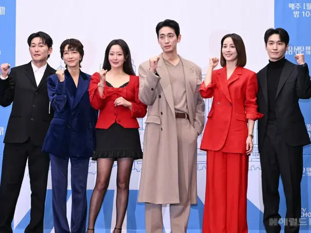 【フォト】キム・ヒソン＆ハン・ヘジンら、新ドラマ「次の人生はないから」の制作発表会に出席