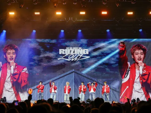 初ワールドツアー中の「RIIZE」、24日ニューシングル「Fame」発売