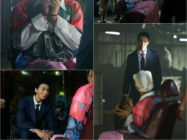 “悪役”ユン・シユン、イ・ジェフンに向けた殺気あふれるまなざし…「復讐代行人3～模範タクシー～」