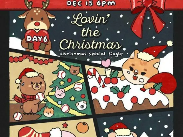 デビュー10周年を迎えた「DAY6」、初のクリスマスシーズンソングをリリース