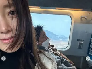 美貌の芸能人妻ソ・ハヤン、夫イム・チャンジョンといつも一緒