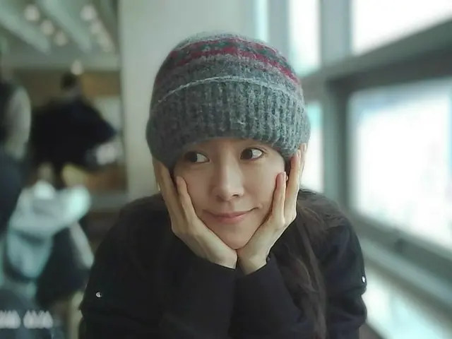 女優ハン・ジミン、かわいい甥っ子たちとスキー場デート…上の甥っ子はもう身長180cm