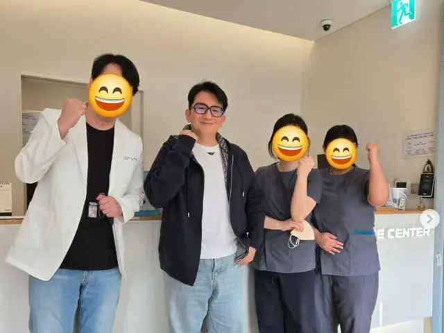 HYBEパン・シヒョク議長、半分になった顔にズボンもゆったり…ダイエット成功後さらにスリムに