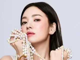 ソン・ヘギョ、真珠よりも光り輝く…韓国を代表する女神