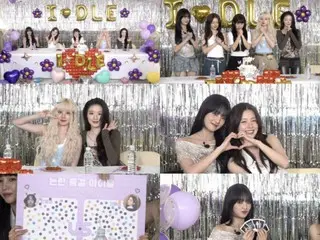 「i-dle」、デビュー7周年記念ライブ配信…“NEVERLANDは最初で最後の愛”