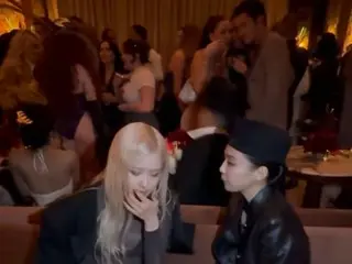 「BLACKPINK」ROSE＆JENNIEの友情...「Met Gala」アフターパーティーでの姿を公開