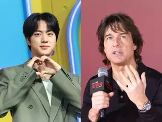 「BTS」JIN、トム・クルーズと対面したビハインドを公開「母親とビデオ通話も」