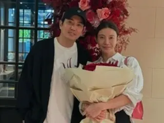 女優チャ・イェリョン、夫チュ・サンウクと“結婚8周年”を内祝い…変わらずのラブリー夫婦