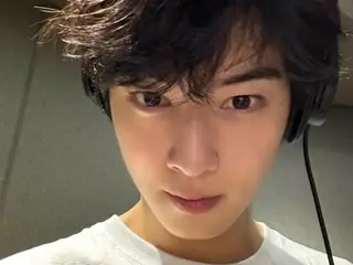 「ASTRO」チャウヌ、トレーニングまで熱心…男らしくなった顔の天才