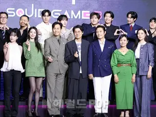 【フォト】イ・ジョンジェ＆イ・ビョンホン、イム・シワン、カン・ハヌルら、Netflix「イカゲーム シーズン3」の制作発表会に出席
