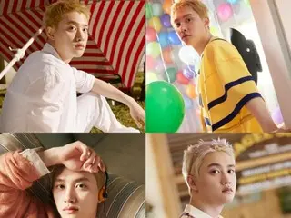 D.O.（EXO）、1stフルアルバムの最後のコンセプトフォト公開…デビュー以来初の金髪に変身