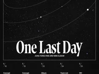 「CNBLUE」ジョン・ヨンファ、「One Last Day」プランポスター公開…カムバックへの期待アップ