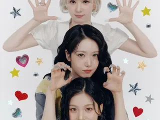 「VIVIZ」、初のフルアルバム「A Montage of ( )」のラブバージョンコンセプトフォト公開…ラブリーでキッチュなムード